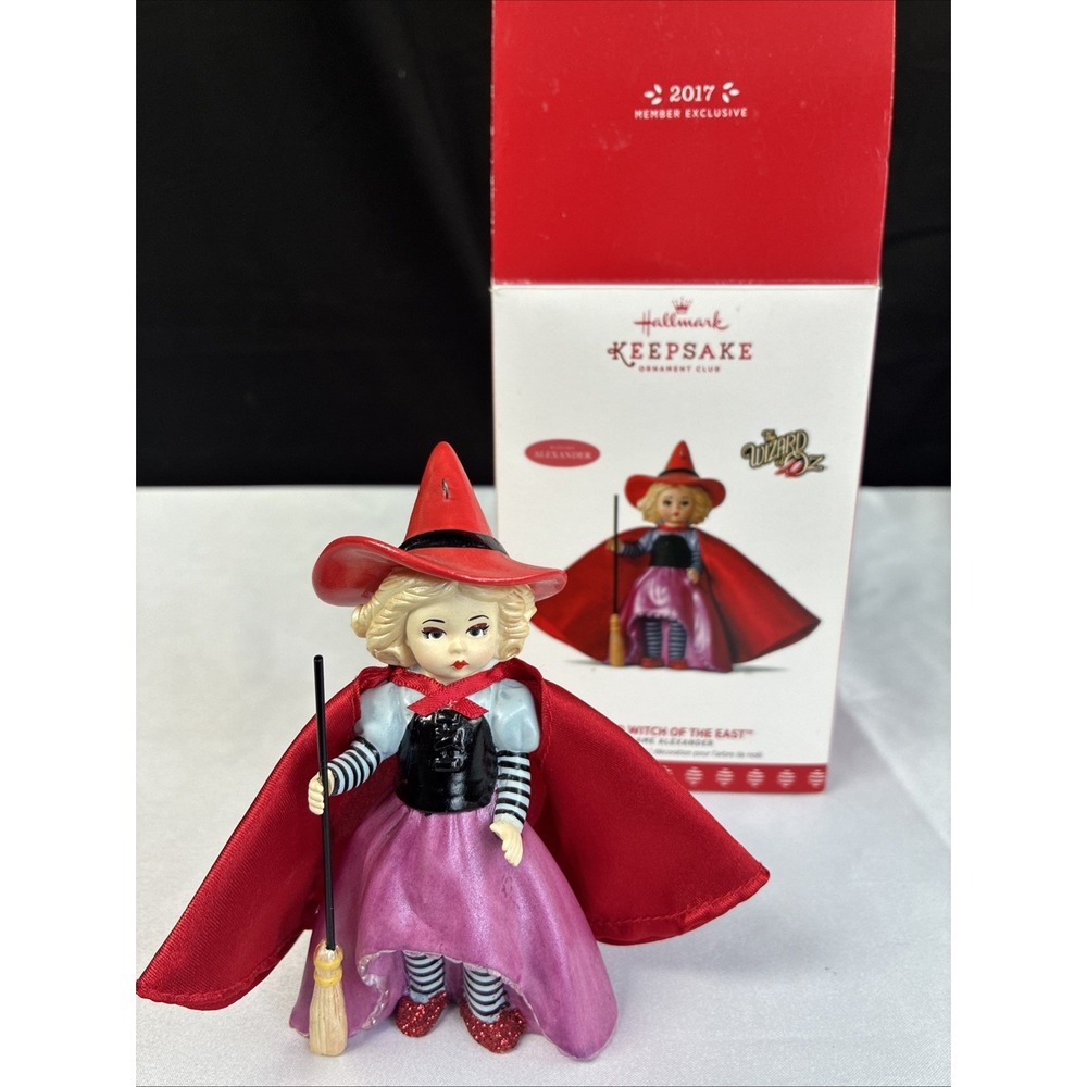 Hallmark 2017 Madame Alexander Wicked Witch of the East Ornament QXC5172 Oz